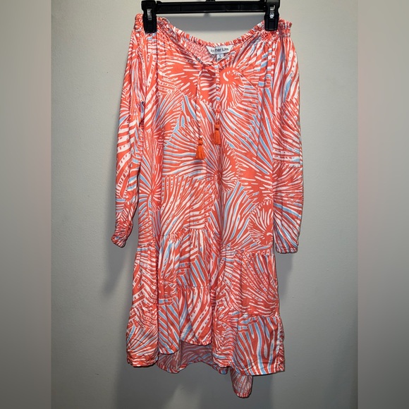La Mer Luxe Drawn Palm Lizzie Top